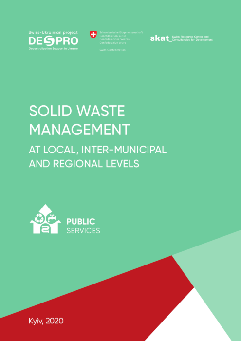 Solid Waste Management at Local, Inter-Municipal and Regional Levels